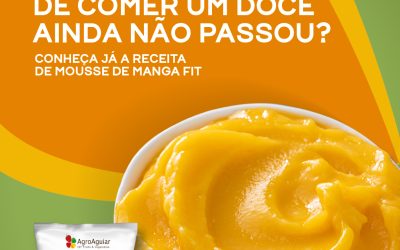 A vontade de comer um doce ainda não passou? Experimente a receita de Mousse de Manga saudável